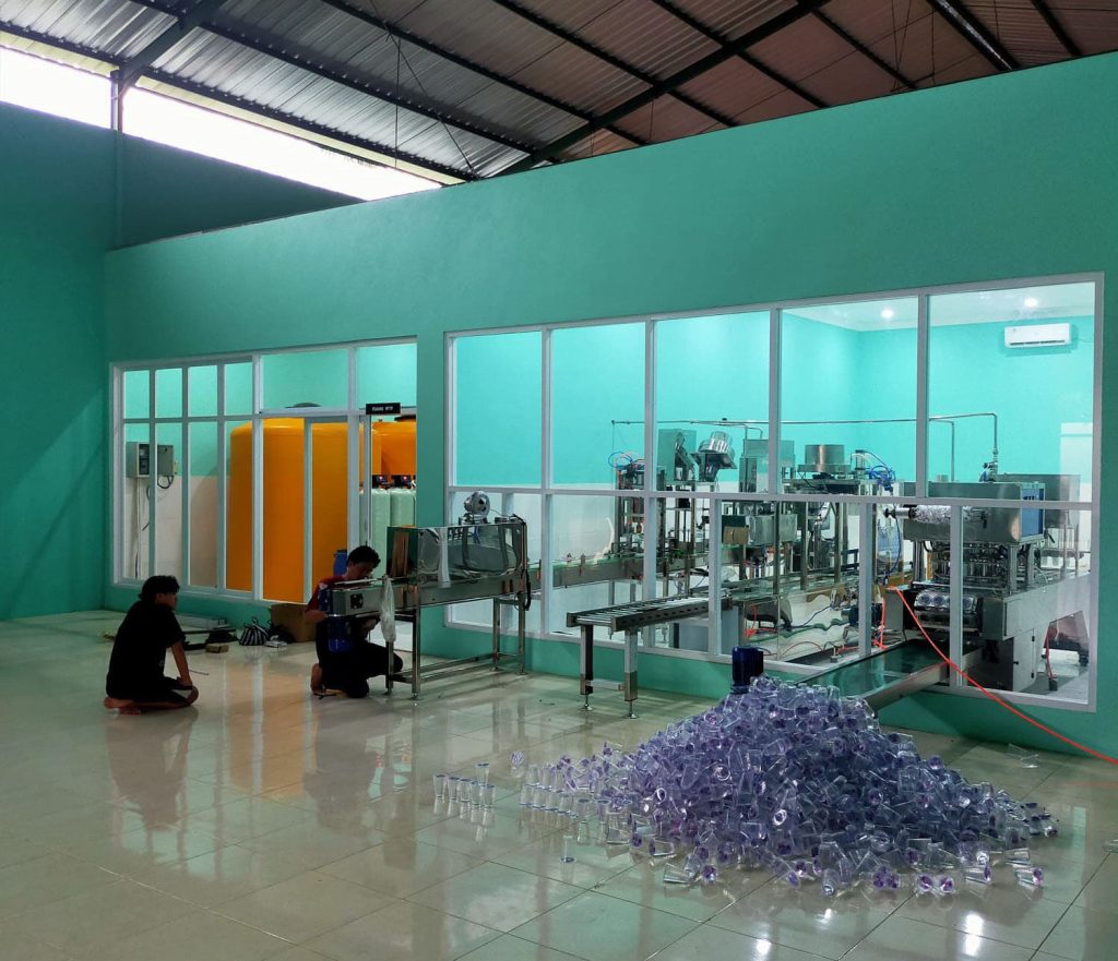 Pabrik Produksi Air Minum Dalam Kemasan